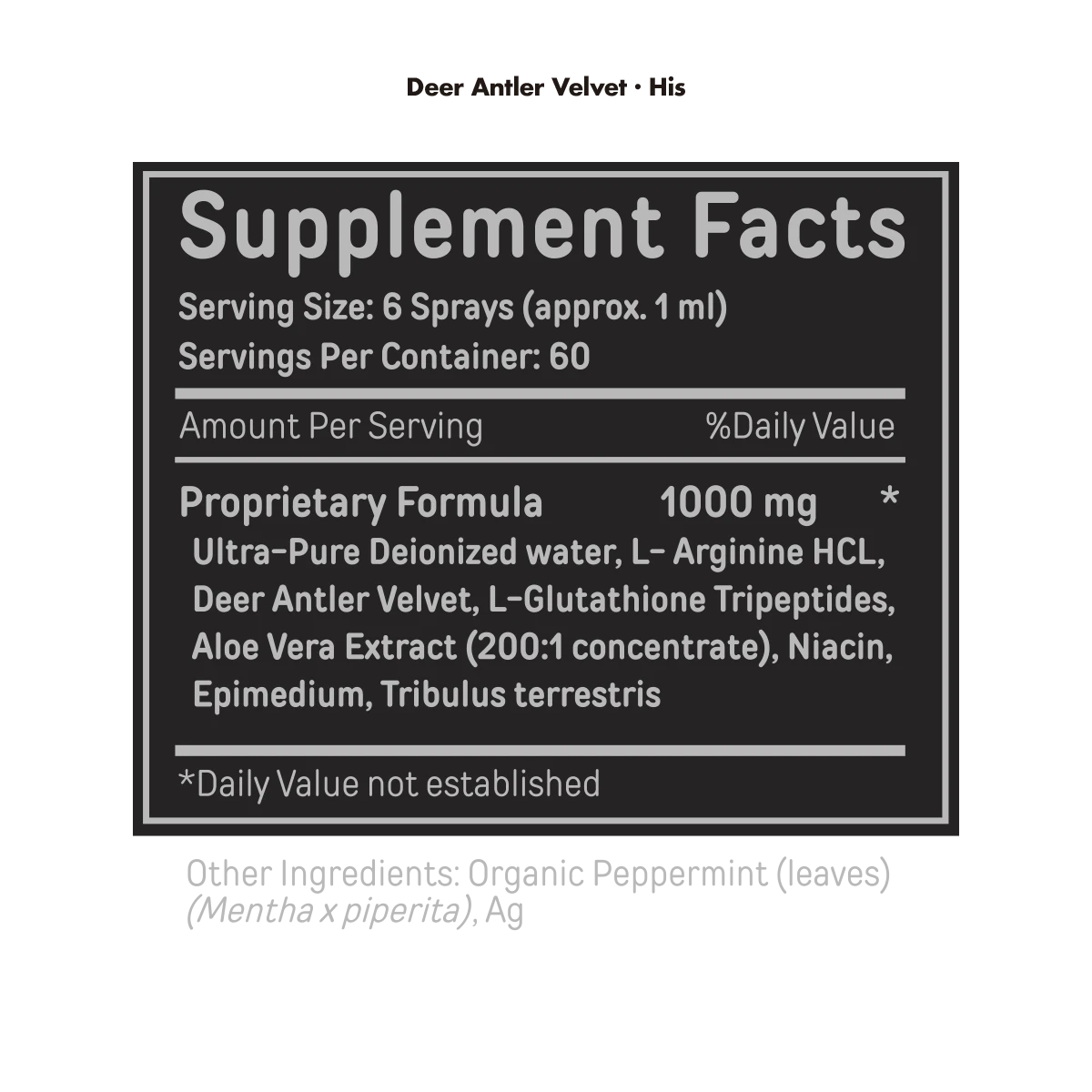 Bucked UP Deer Antler Spray