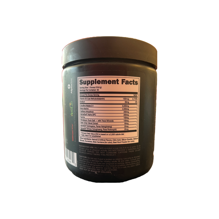 Bucked Up Pre-Workout