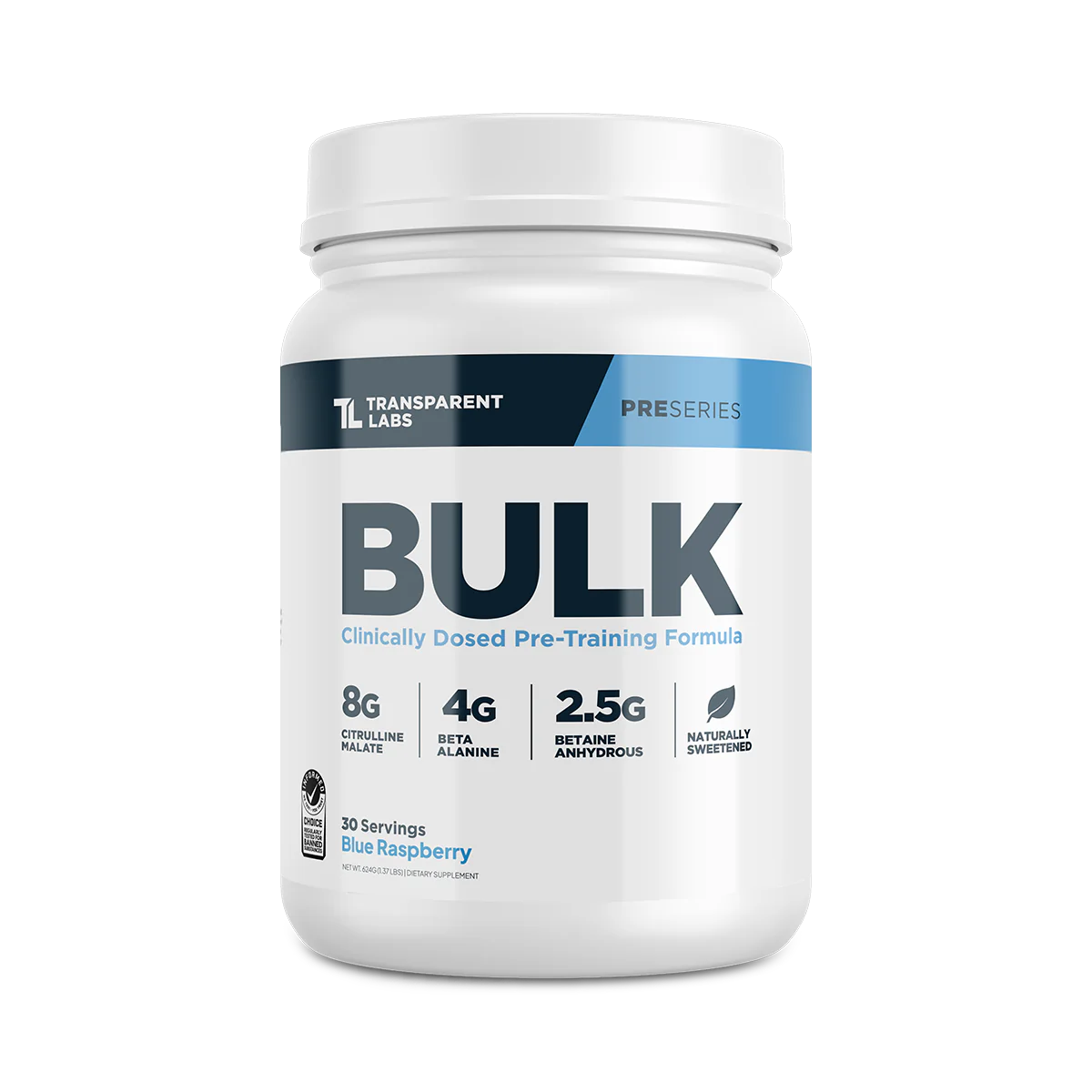 Transparent Labs Bulk Pre-Workout