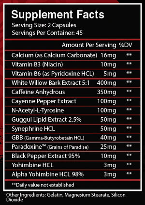 Centurion Legion Thermogenic
