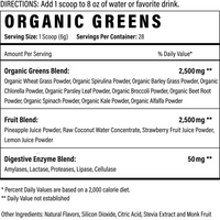 Sport Formula Organic Greens