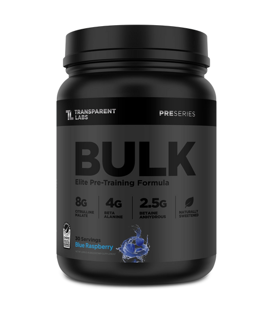Transparent Labs Black Bulk Pre-Workout