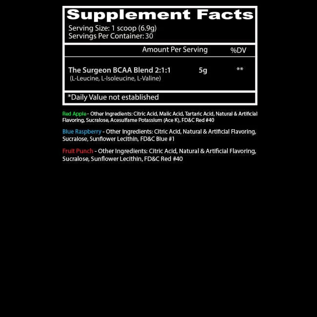 The Surgeon BCAA
